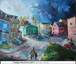 Change in the Air-St. John's, Oil on Canvas